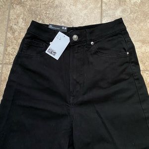 NWT H&M high waisted wide leg jeans
